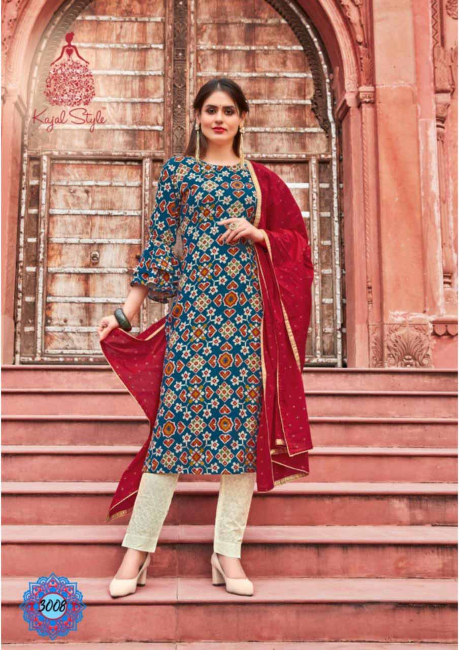 Kajal Style Gulzar Vol-3 Rayon Kurti Manufacturer Kajal Style Gulzar Vol-3 Rayon Kurti Manufacturer